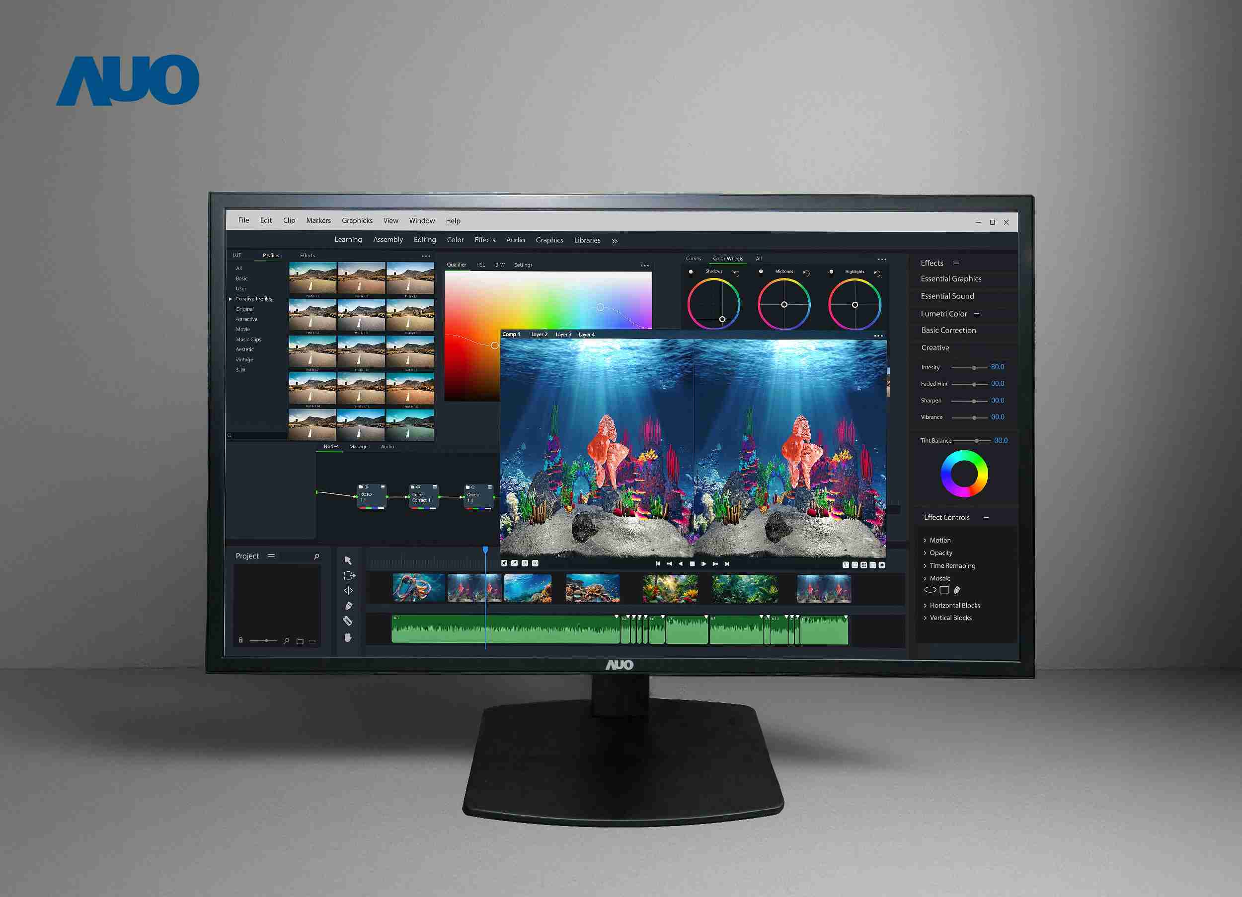 NG大舞台开发32吋2D/3D专业桌上型显示器，，拥有8K4K超高分辨率，，，，并以低串扰算法优化3D显示效果，，，搭载自动眼球追踪功能，，，，能实时调整3D图像，，进行实时2D与3D无缝共存窗口，，，，提供图像设计工作者突破二维接口的崭新工作氛围与效率